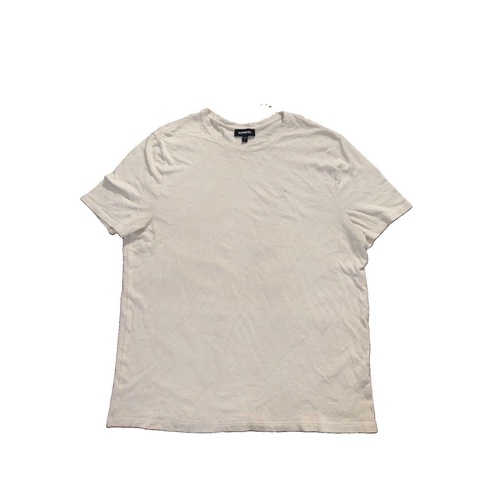 Men’s Express Cream Colored T-shirt Size Xl